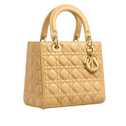 Pre-Owned CHRISTIAN DIOR Medium Lady Dior Bag